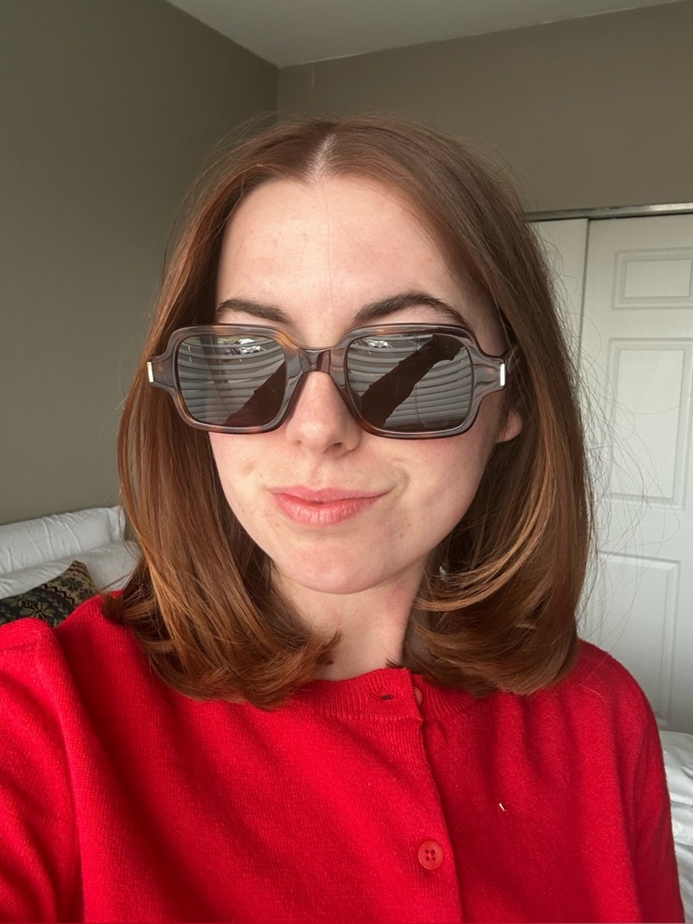 Saint Laurent Square-frame tortoiseshell acetate sunglasses Summer - Picture 8 of 8